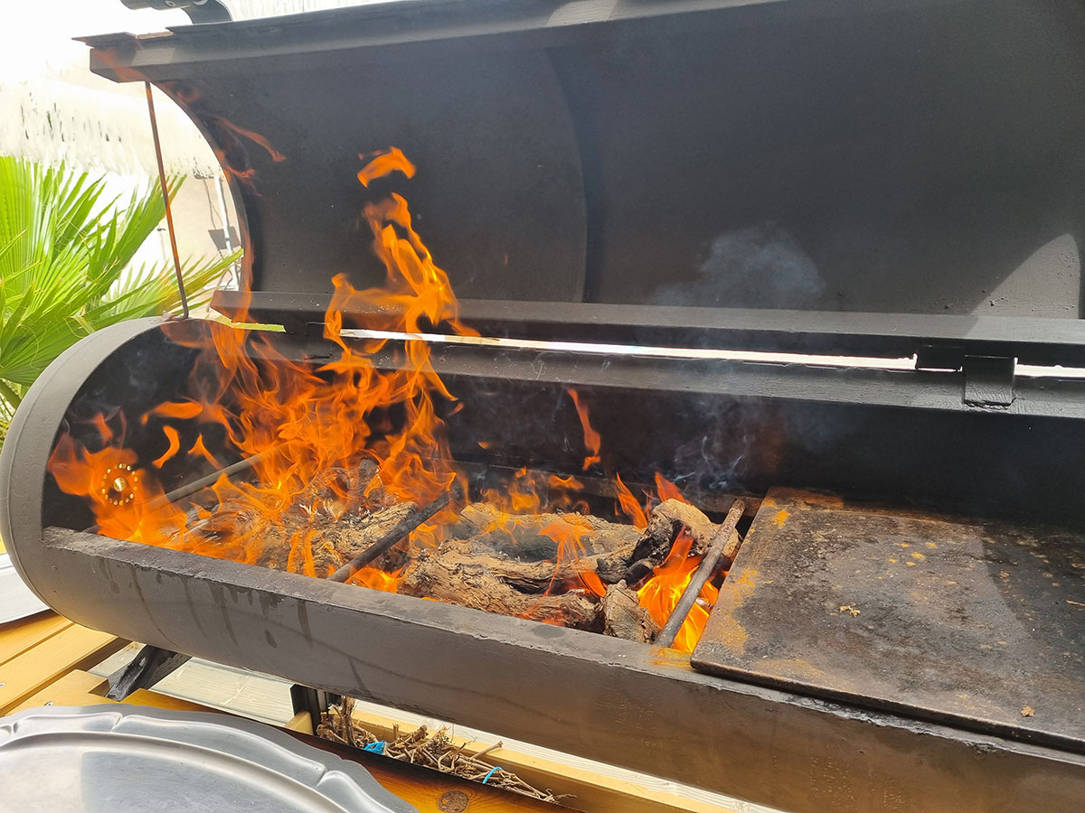 Barbecue pour une crémaillère à Hérault